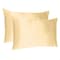 Homeroots 20 x 30 in. Pale Peach Dreamy Silky Satin Queen Size Pillowcases 387902 - alternate 2